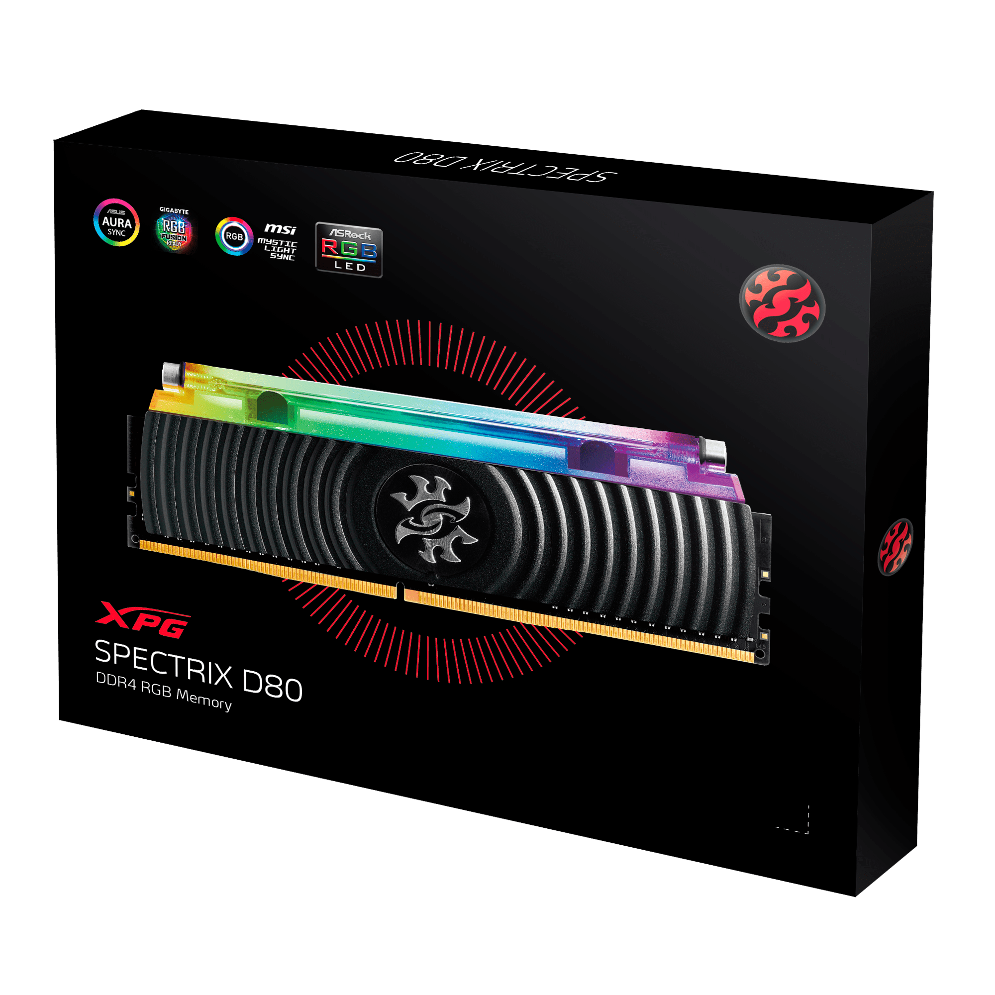 productGallery111 XPG SPECTRIX D80 LIQUID RGB DDR4 16GB 3200 - Imagen 1