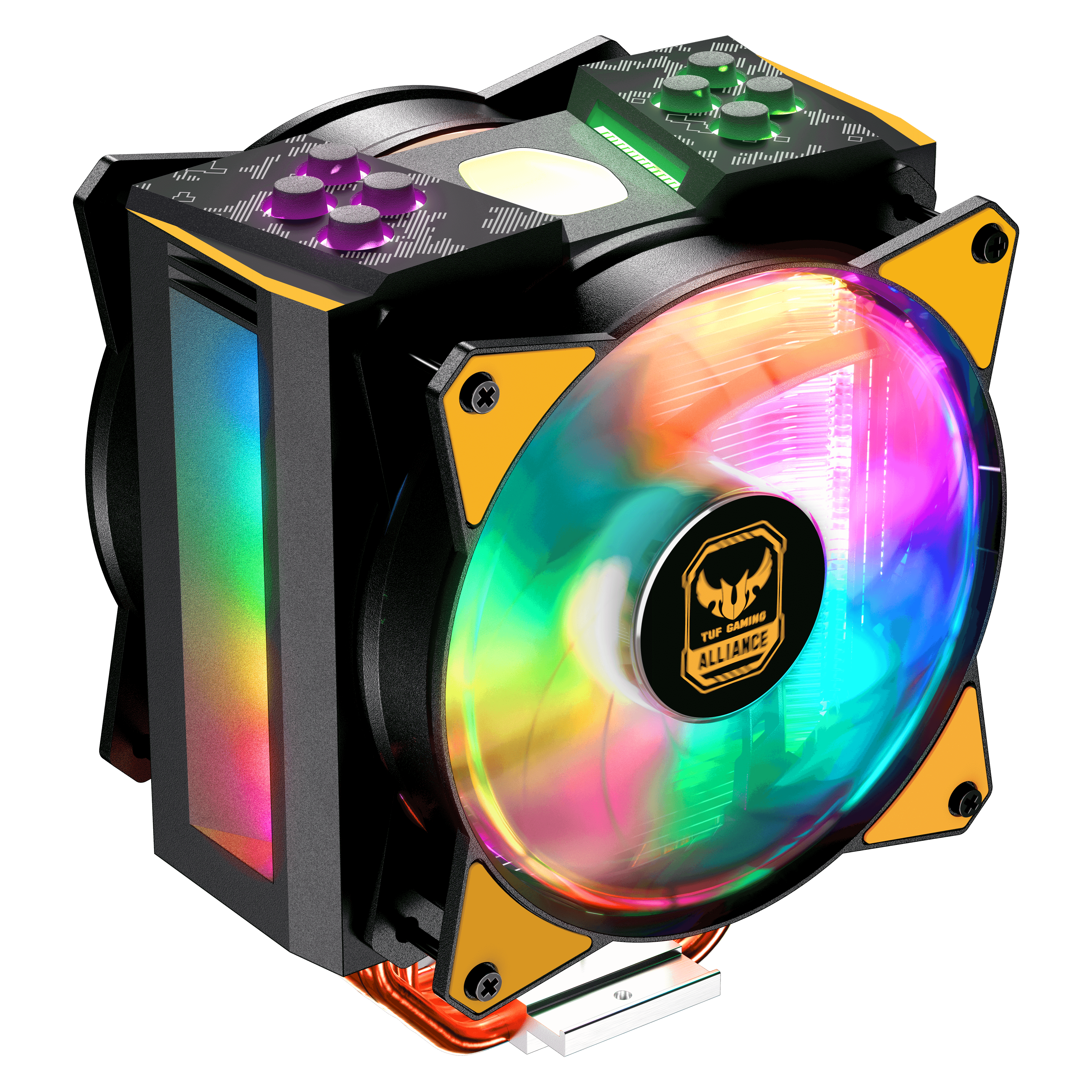 ma410mtuf_g2-zoom COOLER MASTERAIR TUF ED.MA410M RGB AIRE - Imagen 1
