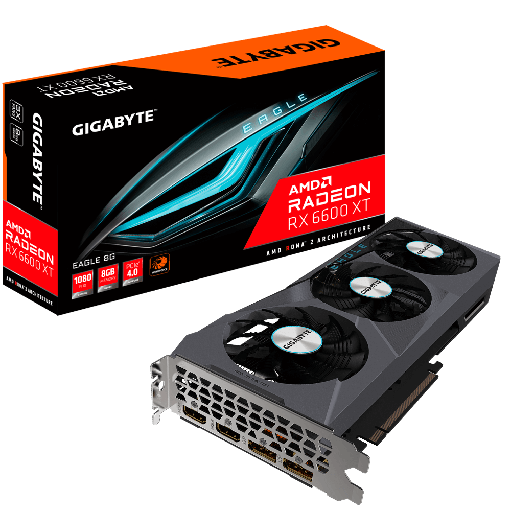 AMD RADEON RX 6600XT Gigabyte Eagle - PC MASTERS BOGOTA