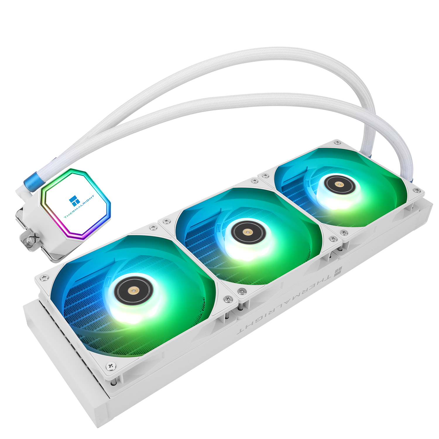 8 Thermalright Prisma Frozen 360 WHITE ARGB - Imagen 1