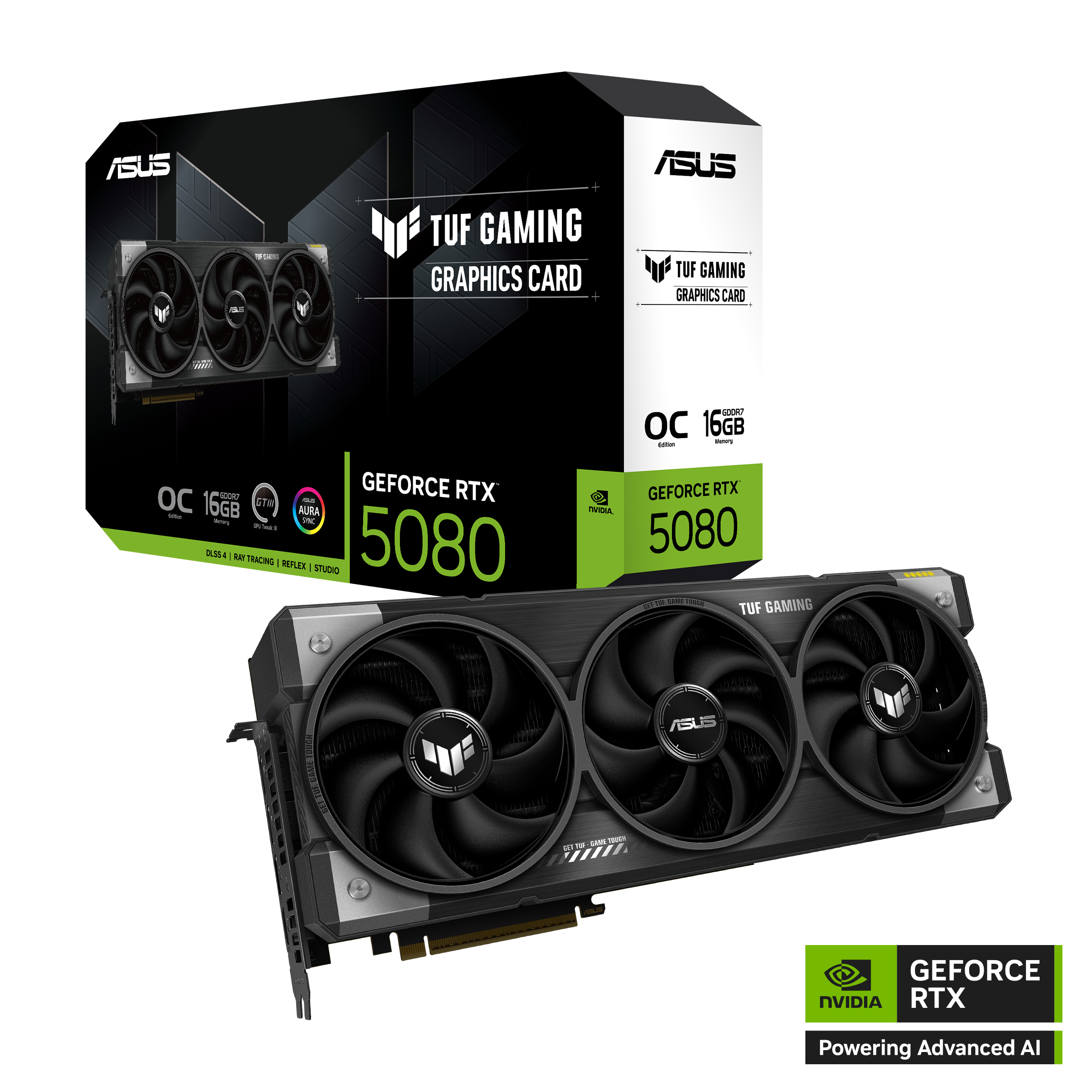 descargar (13) ASUS TUF GAMING RTX 5080 DE 16GB OC - Imagen 1