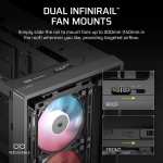 CORSAIR FRAME 4000D LCD RS BLACK - Imagen 5