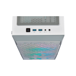 CORSAIR ICUE 220T AIRFLOW BLANCA + 3 FANS RGB - Imagen 4