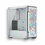 CORSAIR ICUE 220T AIRFLOW BLANCA + 3 FANS RGB - Imagen 2