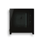 CORSAIR ICUE 4000X NEGRA + 3 FANS RGB - Imagen 3