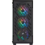 CORSAIR ICUE 220T NEGRA + 3 FANS RGB - Imagen 3