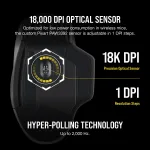 CORSAIR DARK CORE RGB SE INALAMBRICO - Imagen 3