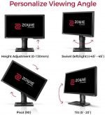 BENQ 24" ZOWIE XL2411P 144Hz inch e-Sports - Imagen 6