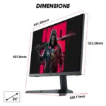 KOORUI 24" 165Hz /1ms/ GAMING - Imagen 4