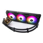 Thermalright Frozen Warframe 360 BLACK ARGB - Imagen 6