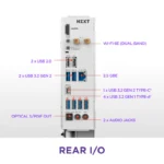 NZXT N7 B850 WHITE - Imagen 4