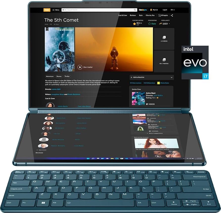 61tHWD1exUL._AC_UF894,1000_QL80_ Lenovo Yoga 9 Doble Pantalla - Imagen 1